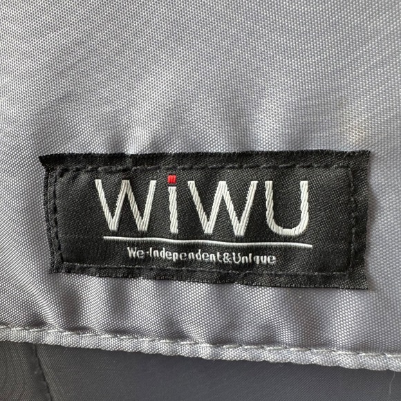 WiWU Transformer Laptop Backpack Messenger Bag Briefcase Unisex Gray Padded - Picture 16 of 16